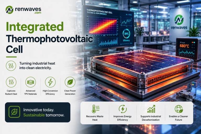 Integrated PV TE Cell