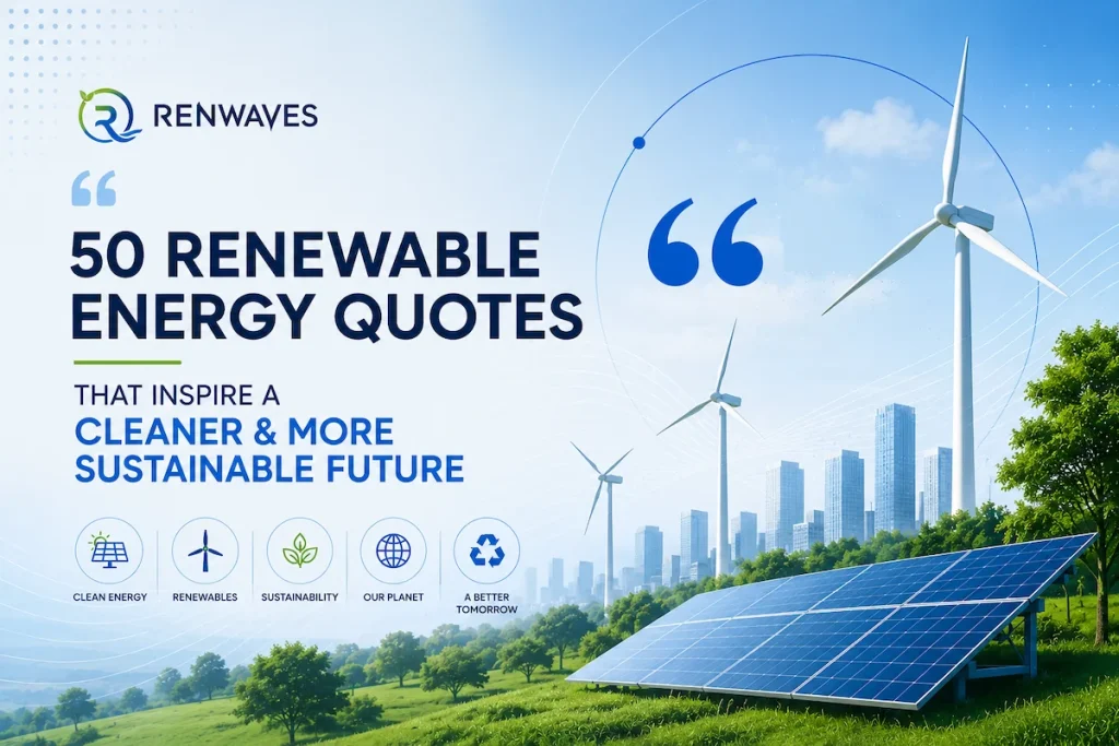 Renewable energy quotes