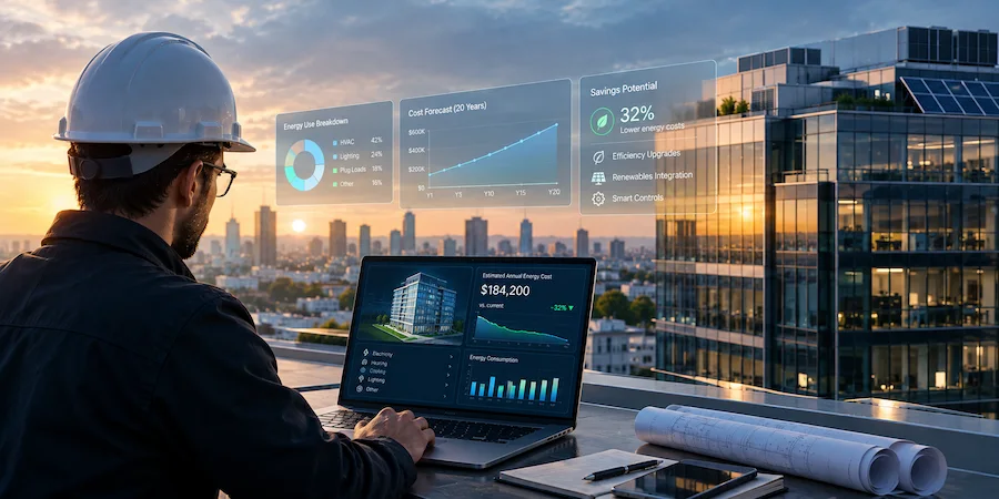 Energy cost forecasting and tariff optimization dashboard