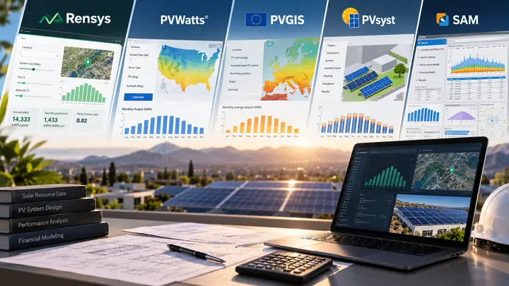Rensys vs other PV simulation tools